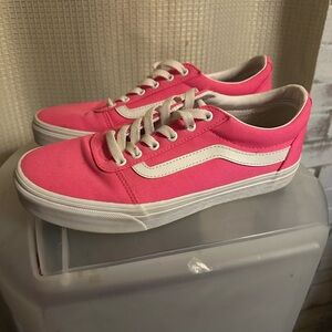 Pinks vans like new